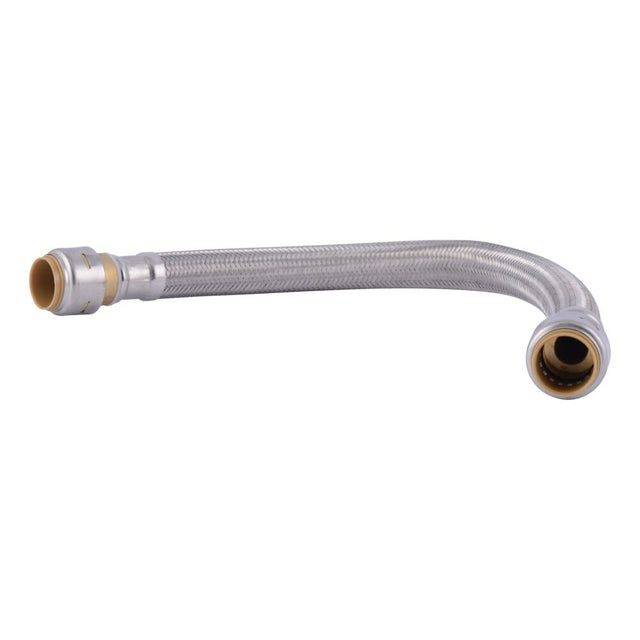 SharkBite UR3016FX18 3/4 in. x 3/4 in. x 18 in. Stainless Steel Braided Push to Connect Repair Hose