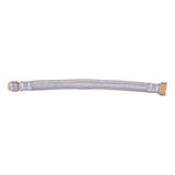 SharkBite UR3068FX15 1/2 in x 3/4 in FIP 15 in Stainless Steel Braided Water Heater Connector - 2
