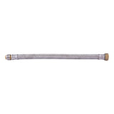 SharkBite UR3068FX18 1/2 in. x 3/4 in. FIP 18 in. Stainless Steel Braided Water Heater Connector - 2