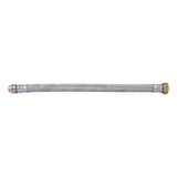 SharkBite UR3068FX18 1/2 in. x 3/4 in. FIP 18 in. Stainless Steel Braided Water Heater Connector - 2