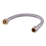 SharkBite UR3086FX24 3/4 in. x 1 in. FIP 24 in. Stainless Steel Braided Water Softener Connector