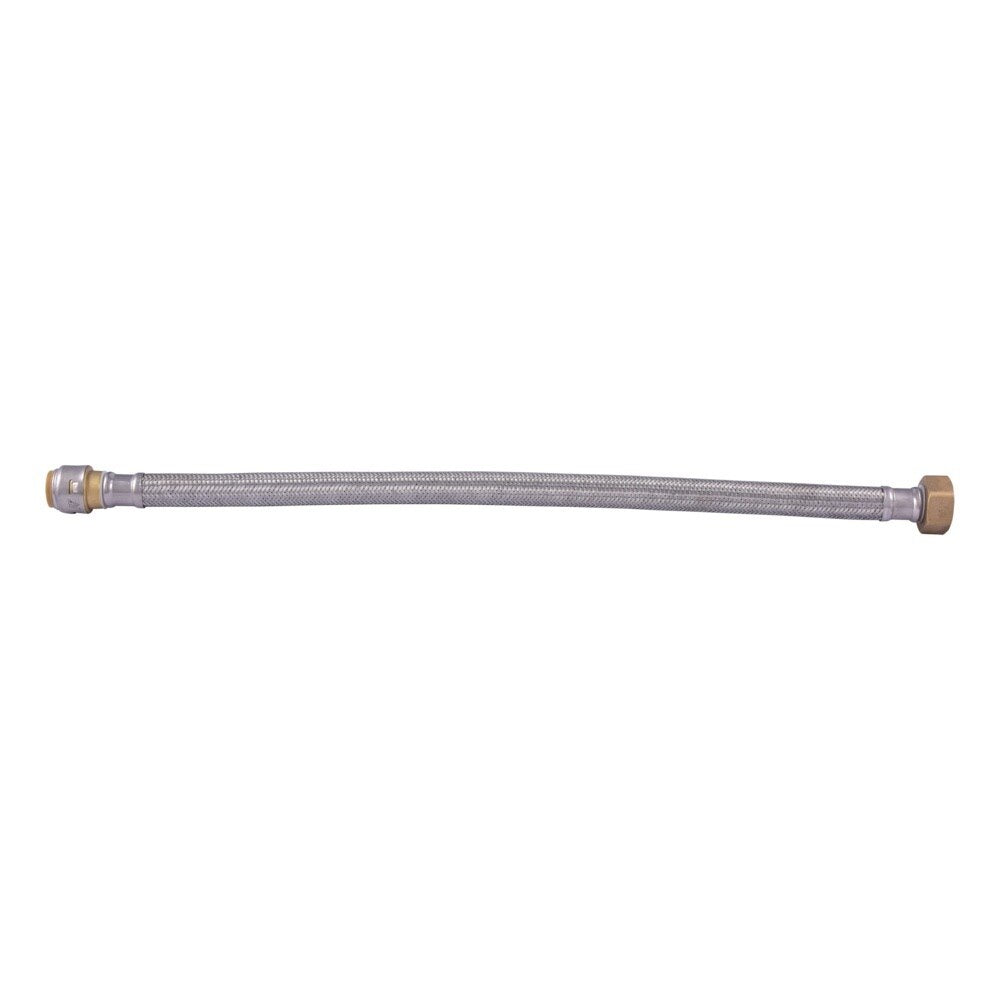 SharkBite UR3086FX24 3/4 in. x 1 in. FIP 24 in. Stainless Steel Braided Water Softener Connector - 2