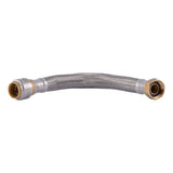 SharkBite UR3088FX12 Max 3/4 in x 3/4 in FIP 12 in Stainless Steel Braided Water Heater Connector - 3