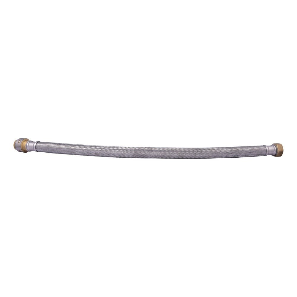 SharkBite UR3088FX24 3/4 in. Push-to-Connect x 3/4 in. FIP x 24 in. Braided Water Heater Connector - 2