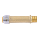 SharkBite UR3120A 1/2 in. x 1/2 in. Max Slip Male NPT Push to Connect Brass Adapter - 2
