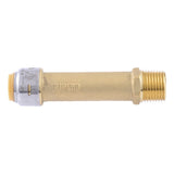 SharkBite UR3120A 1/2 in. x 1/2 in. Max Slip Male NPT Push to Connect Brass Adapter - 2
