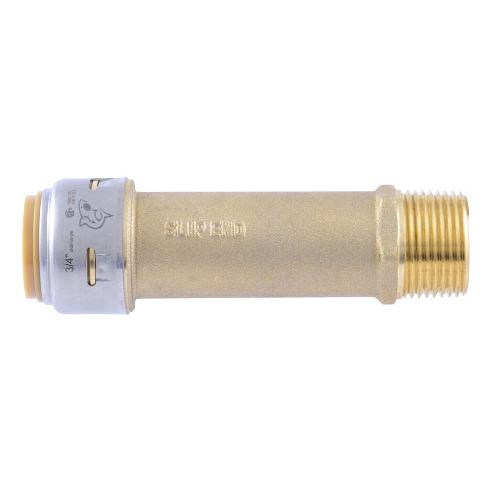 SharkBite UR3134A 3/4 in. x 3/4 in. Max Push Slip Male NPT Adapter for Copper Pipe - 2