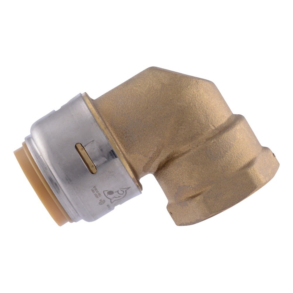 SharkBite UR314A 3/4 in. x 3/4 in. Max Push FNPT Adapter Elbow - 2