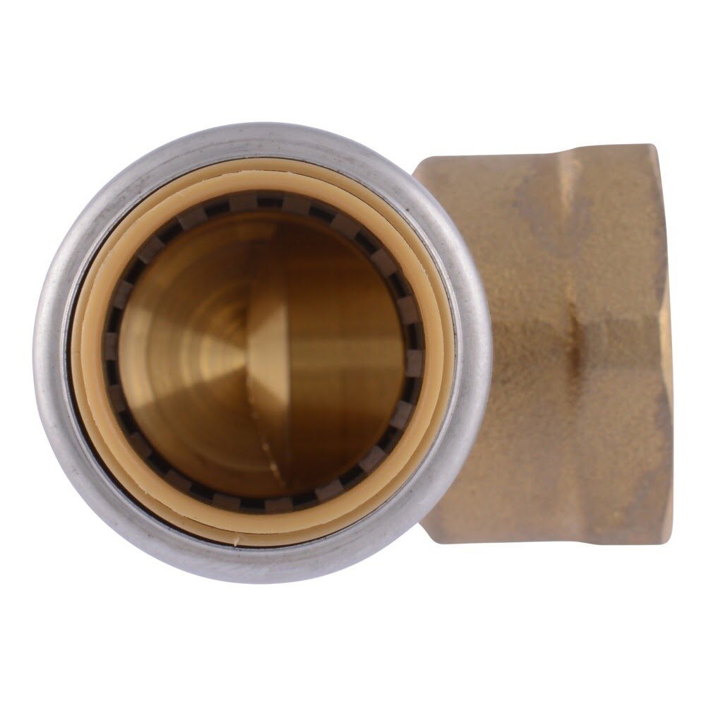SharkBite UR314A 3/4 in. x 3/4 in. Max Push FNPT Adapter Elbow - 3