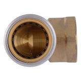 SharkBite UR314A 3/4 in. x 3/4 in. Max Push FNPT Adapter Elbow - 3