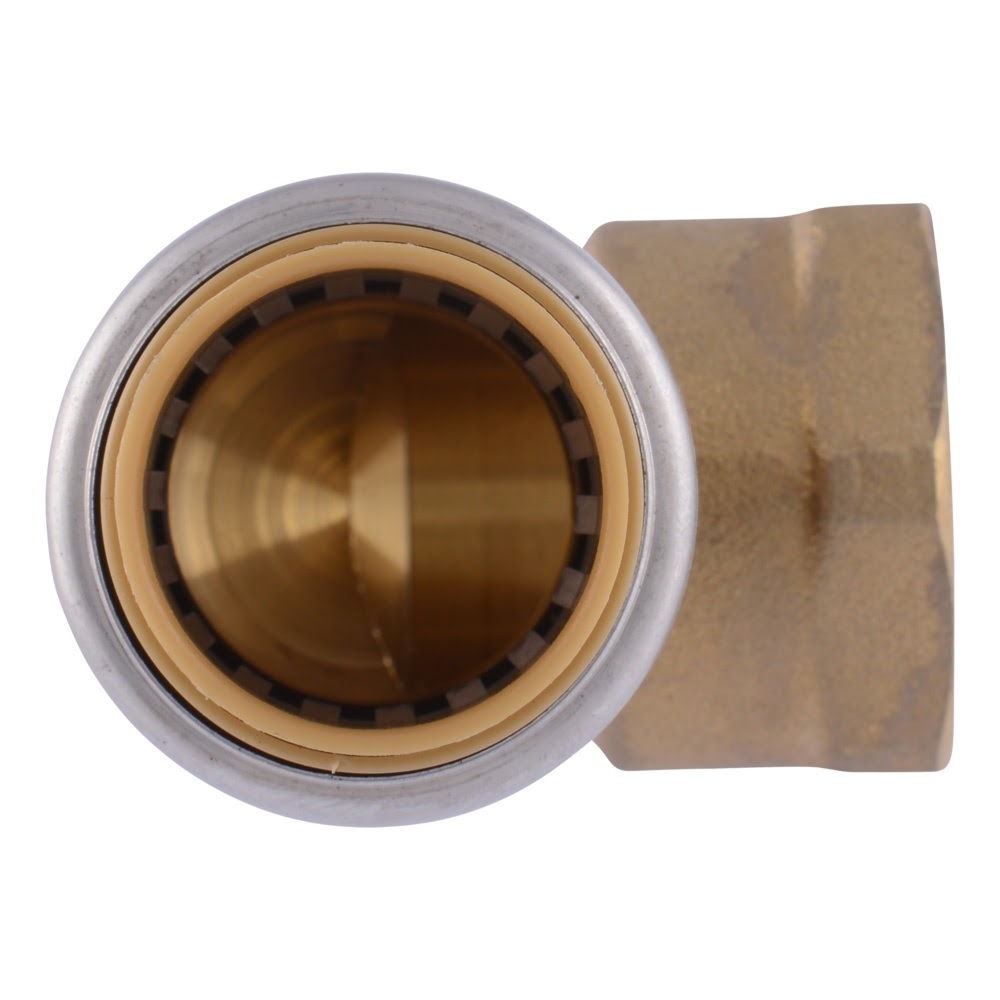 SharkBite UR314A 3/4 in. x 3/4 in. Max Push FNPT Adapter Elbow - 3