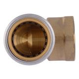 SharkBite UR314A 3/4 in. x 3/4 in. Max Push FNPT Adapter Elbow - 3