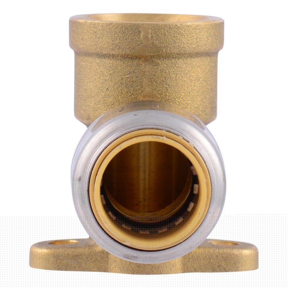 SharkBite UR334A 1/2 in. x 1/2 in. Push-to-Connect x FNPT Brass 90 Degree Drop Ear Elbow - 3