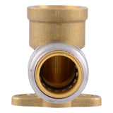 SharkBite UR334A 1/2 in. x 1/2 in. Push-to-Connect x FNPT Brass 90 Degree Drop Ear Elbow - 3