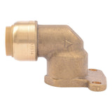 SharkBite UR335A 1/2 in. x 1/2 in. FNPT Hy-Ear Elbow Drop Ear Push to Connect Brass Fitting - 2