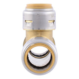 SharkBite UR3370A 3/4 in. x 3/4 in. x 3/4 in. Max Push-to-Connect Brass Slip Tee Fitting - 3