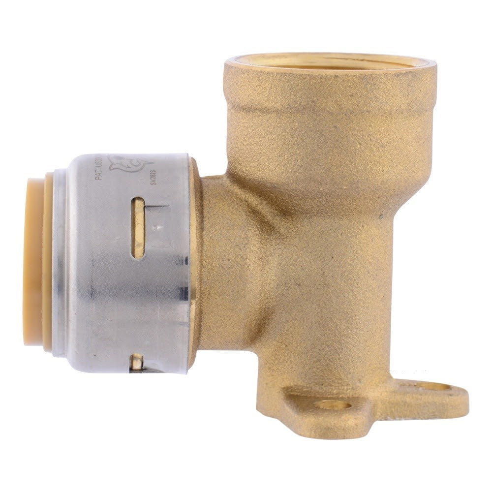 SharkBite UR340A 3/4 in x 3/4 in Max FNPT Drop Ear Elbow Push Fit Lead Free - 2