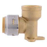 SharkBite UR340A 3/4 in x 3/4 in Max FNPT Drop Ear Elbow Push Fit Lead Free - 2