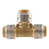 SharkBite UR362A Half Inch x Half Inch x Half Inch Max Push to Connect Brass Pipe Tee - 2