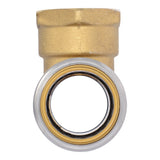 SharkBite UR464 1 in. x 1 in. x 1 in. FNPT Max Female Center Tee Push-to-Connect Fitting - 3