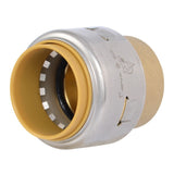 SharkBite UR520A 1 in Push to Connect Brass End Stop Fitting