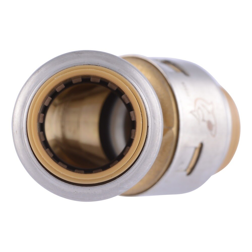 SharkBite UR648A 1/2 in. x 1/2 in. Max Push-to-Connect Brass 45 Degree Elbow Fitting - 3