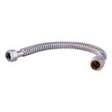 SharkBite URSS3088FX18 3/4 in. x 3/4 in. FIP x 18 in. Stainless Steel Corrugated Water Heater Connector