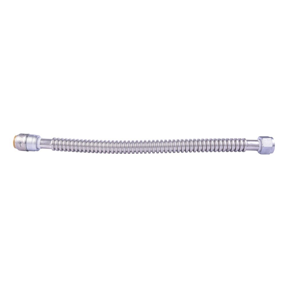 SharkBite URSS3088FX18 3/4 in. x 3/4 in. FIP x 18 in. Stainless Steel Corrugated Water Heater Connector - 2