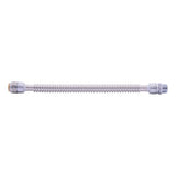 SharkBite URSS3134FX18 3/4 in x 3/4 in MIP 18 in Stainless Steel Corrugated Water Heater Connector - 2