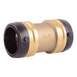 SharkBite UXL0141 1-1/2 in x 1-1/2 in Push to Connect Brass Coupling