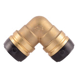 SharkBite UXL0235 1-1/4 in x 1-1/4 in Push to Connect Brass 90 Degree Elbow - 2