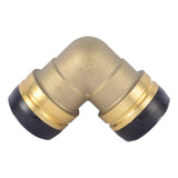 SharkBite UXL0241 1-1/2 in. x 1-1/2 in. 90 Degree Push-to-Connect Elbow Lead-Free Brass - 2