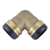 SharkBite UXL0254 2 in. x 2 in. Brass Push to Connect 90 Degree Elbow - 2