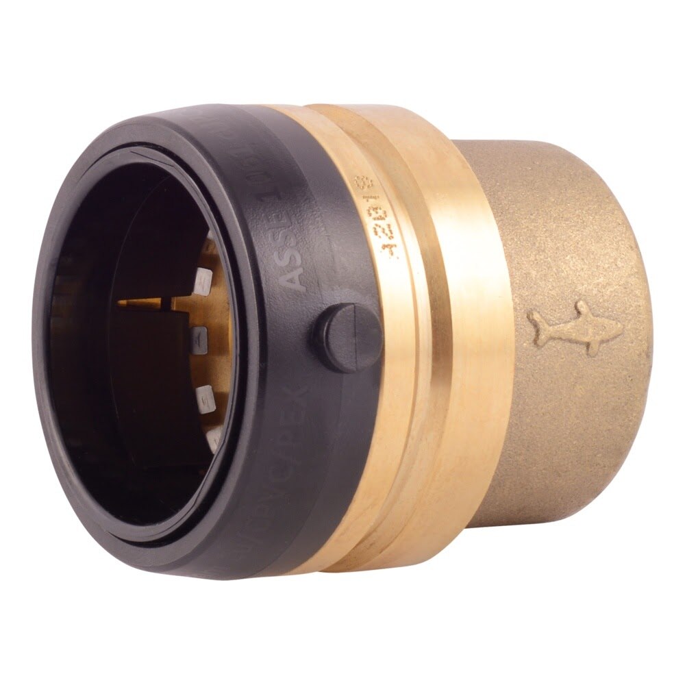 SharkBite UXL0441 1-1/2 in. Push-to-Connect End Cap for PEX Copper and CPVC Pipe