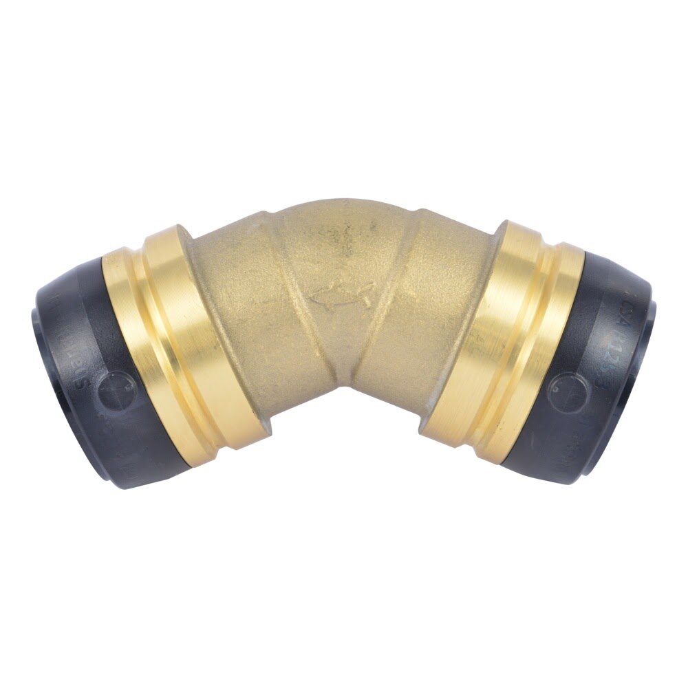 SharkBite UXL0535 1-1/4 in. 45 Degree Push to Connect Elbow - 2