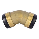 SharkBite UXL0554 2 in. x 2 in. 45 Degree Push to Connect Lead Free Brass Elbow Fitting - 2