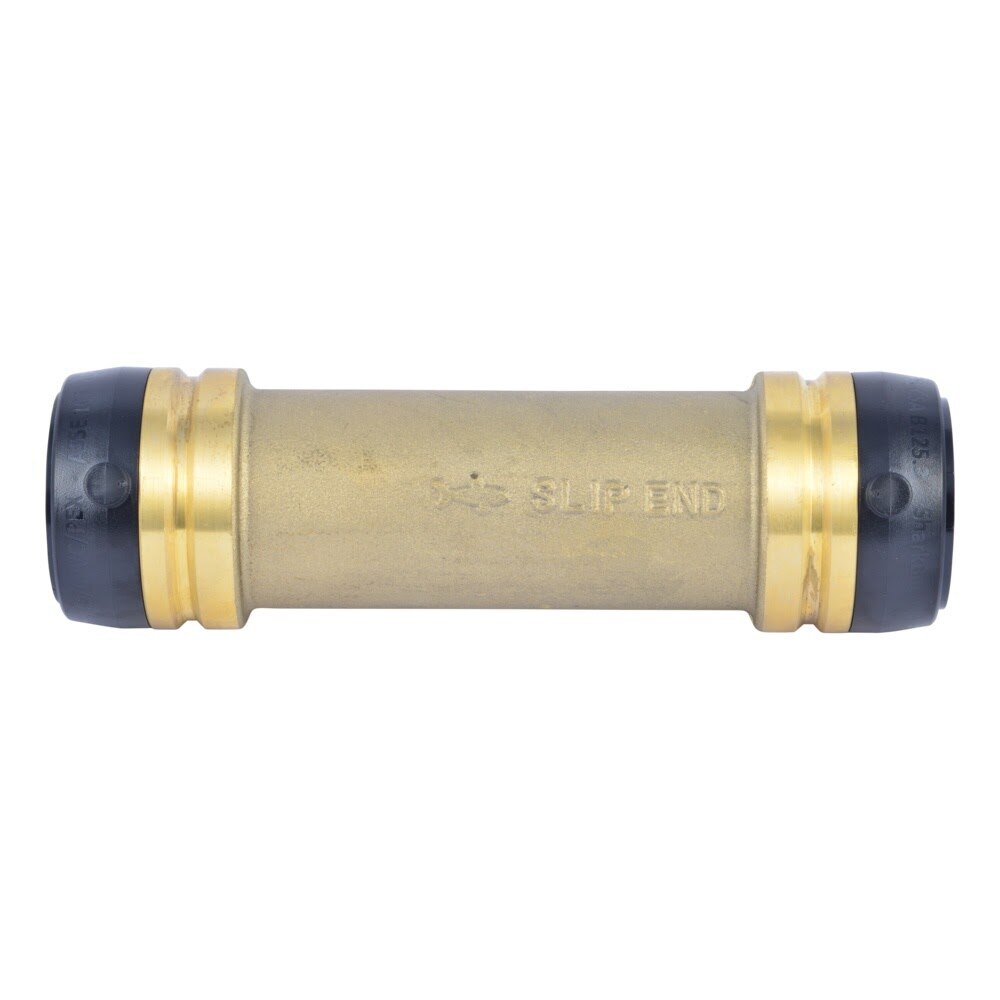 SharkBite UXL0635 1-1/4 in x 1-1/4 in Push Slip Coupling for Copper and CPVC Pipe - 2