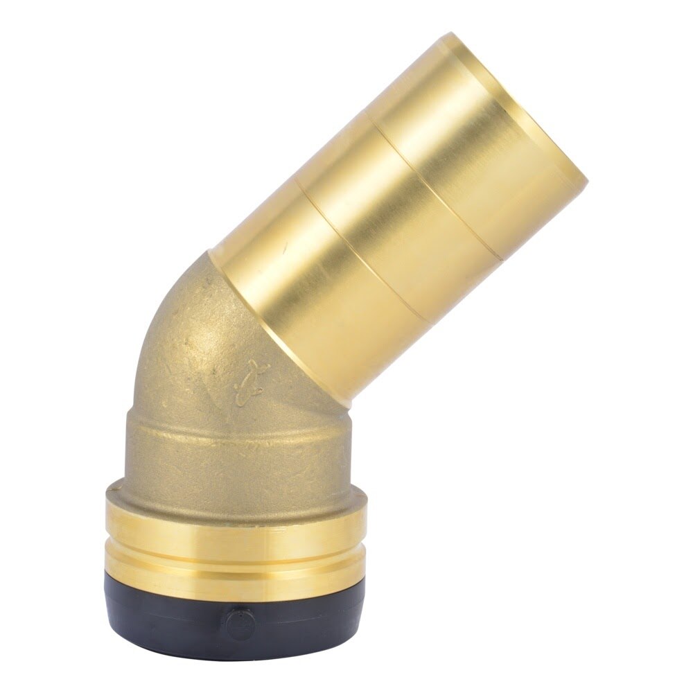 SharkBite UXL0754 2 in. x 2 in. 45 Degree Lead Free Push Fit Street Elbow - 2