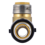 SharkBite UXL08352228 1-1/4 in. x 3/4 in. x 1 in. Lead-Free Brass Push-to-Connect Reducing Tee - 3