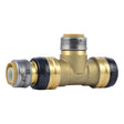 SharkBite UXL08352828 1-1/4 in. x 1 in. x 1 in. Push-to-Connect Lead-Free Reducing Tee
