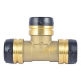 SharkBite UXL0835 1-1/4 in. x 1-1/4 in. x 1-1/4 in. Lead-Free Push-to-Connect Equal Tee - 2