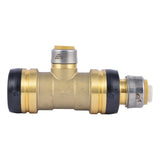 SharkBite UXL08412822 1-1/2 in x 1 in x 3/4 in Lead-Free Reducing Tee Push-to-Connect Fitting - 2