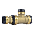 SharkBite UXL08544141 2 in. x 1-1/2 in. x 1-1/2 in. Push-to-Connect Lead-Free Brass Reducing Tee