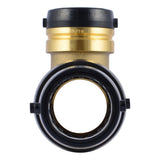 SharkBite UXL08544141 2 in. x 1-1/2 in. x 1-1/2 in. Push-to-Connect Lead-Free Brass Reducing Tee - 3