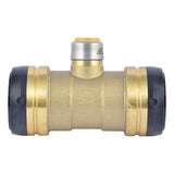 SharkBite UXL08545422 2 in. x 2 in. x 3/4 in. Brass Push-to-Connect Reducing Tee - 2