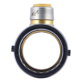 SharkBite UXL08545422 2 in. x 2 in. x 3/4 in. Brass Push-to-Connect Reducing Tee - 3