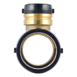 SharkBite UXL08545435 2 in x 2 in x 1-1/4 in Push to Connect Brass Reducing Tee Fitting - 3