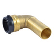 SharkBite UXL0935 1-1/4 in. x 1-1/4 in. 90 Degree Push-to-Connect Brass Street Elbow