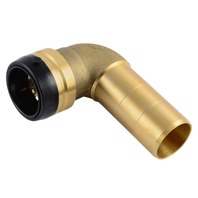 SharkBite UXL0941 1-1/2 in x 1-1/2 in 90 Degree Push to Connect Street Elbow Lead Free