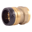 SharkBite UXL114140F 1-1/2 in. x 1-1/2 in. Push-to-Connect Female NPT Brass Adapter